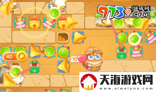 保卫萝卜4法老归来第104关怎么过