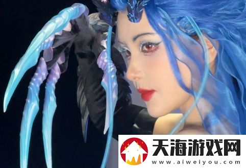LPL女主持Rita扮演龙王敖闰-妆造还原太吸睛-想和她做个交易吗