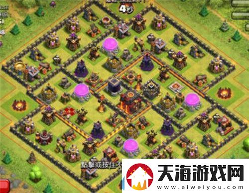 部落冲突10本最强布阵高清图2022